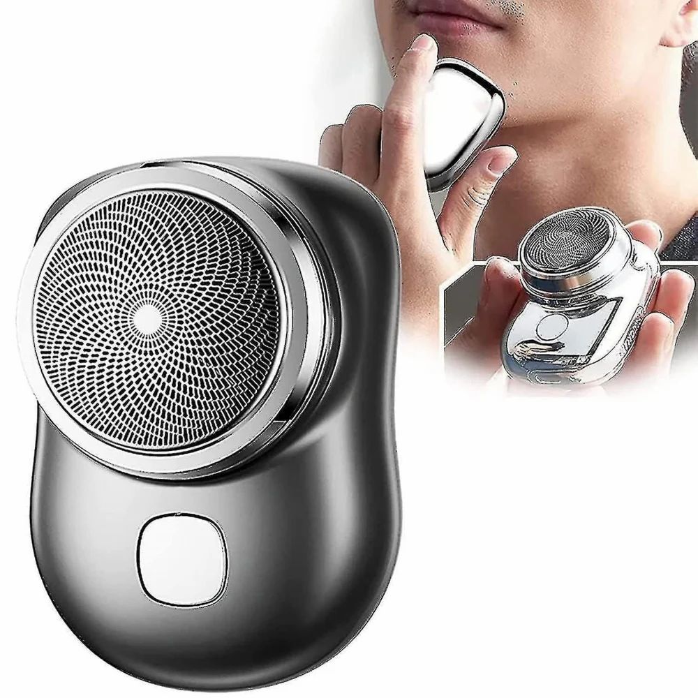 Mini Electric Shaver: Portable Pocket Hair Trimmer for Men and Women, USB Rechargeable, One-Button Operation - Ideal for Travel and Fashionable Beard Shaving (Beard trimmer)